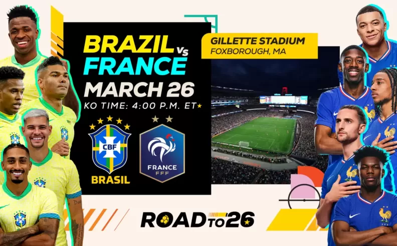Brazil vs France Headlines Road to 26 with Global Friendly in the US