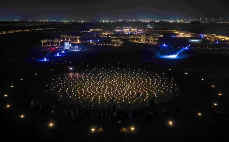 Manar Abu Dhabi Concludes Second Edition, Celebrating the Emirate's Landscapes Through Light Art