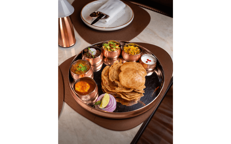 Business Lunch Thali at Mausam