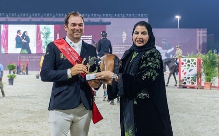 فرسان الإمارات يواصلون التألق بذهبيات اليوم الثالث لكأس فاطمة بنت مبارك لقفز الحواجز