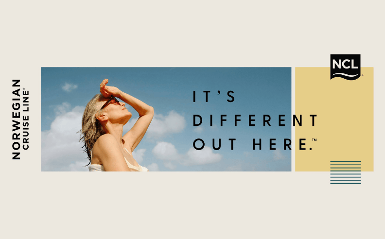 NCL تطلق حملة It’s Different Out Here وتجهيزات Norwegian Luna