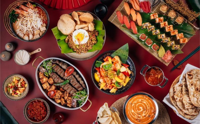 عشاء العيد في فندق سييل دبي مارينا