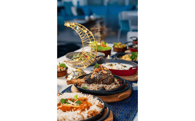 إفطار رمضاني فاخر في بانكيت تيراس فيدا دبي مول