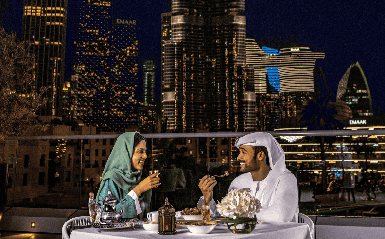 السحور في العنوان وسط المدينة