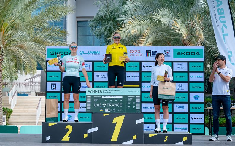 Majid Al Balooshi and Carolina Karlsson Claim Epic Race Victories at Second Edition of L’Étape Dubai by Tour de France Presented by Skoda