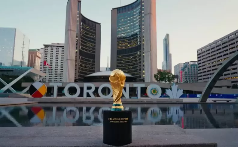 Toronto on the 2026 World Cup map