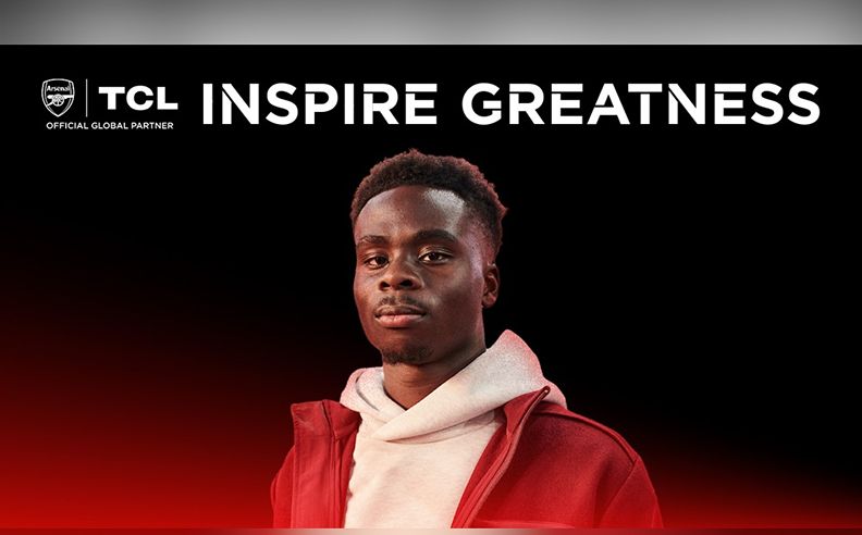 TCL deepens Partnership with Arsenal, Announces Bukayo Saka as Brand Ambassador