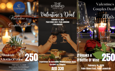 Celebrate Valentine’s Day with These Unmissable Dining Deals Across Dubai
