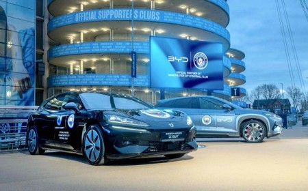 BYD Named Official Automotive Partner of Manchester City FC
