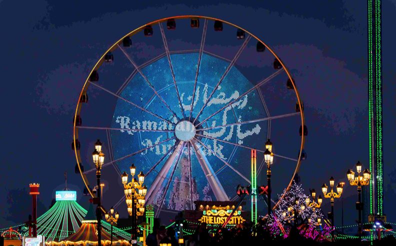 أجواء رمضان الحيوية في القرية العالمية