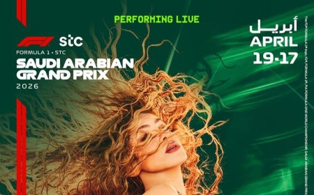 Global icon Shakira to Perform Post-Race Concert at the FORMULA 1 STC SAUDI ARABIAN GRAND PRIX 2026
