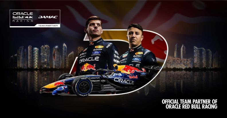 DAMAC Properties partners with Oracle Red Bull Racing