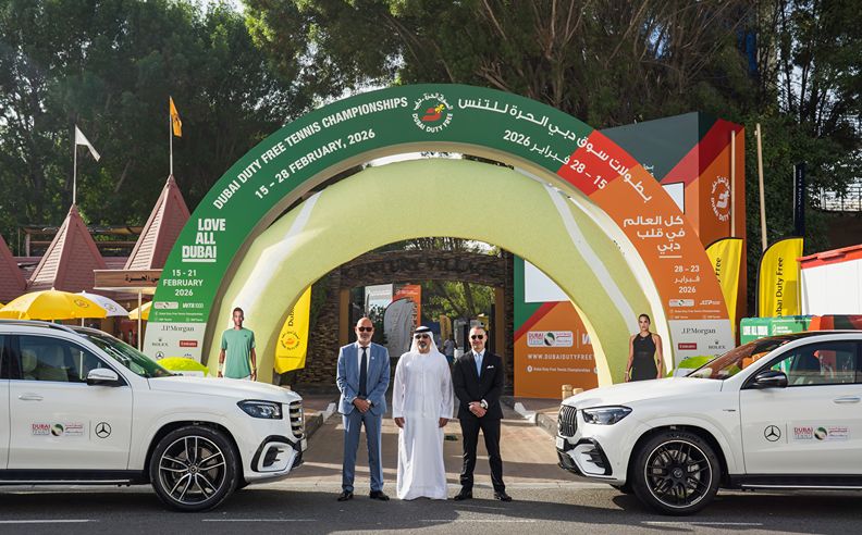 Mercedes-Benz at Dubai Duty Free Tennis Championships 2026