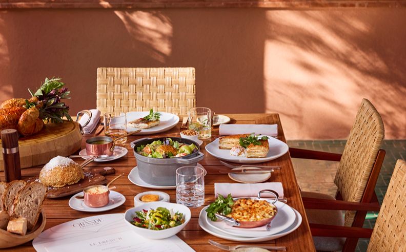 Hélène Darroze Sunday Brunch at Royal Mansour Marrakech