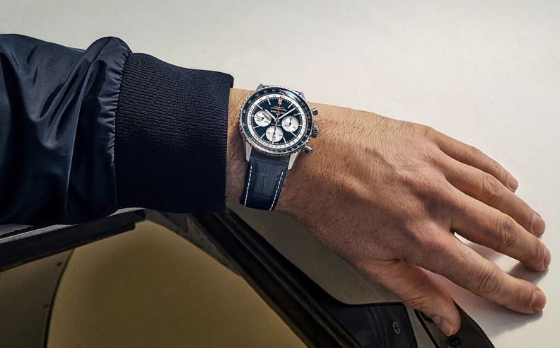 هندسة المستحيل: Navitimer B01 Chronograph 43 Tribute to Concorde​