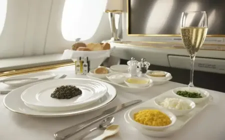 First Class Dining: How Flights Turned Into Luxury Restaurants in the Sky