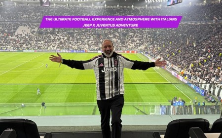 The best football game is the one you watch with Italians! Jeep X Juventus Adventure